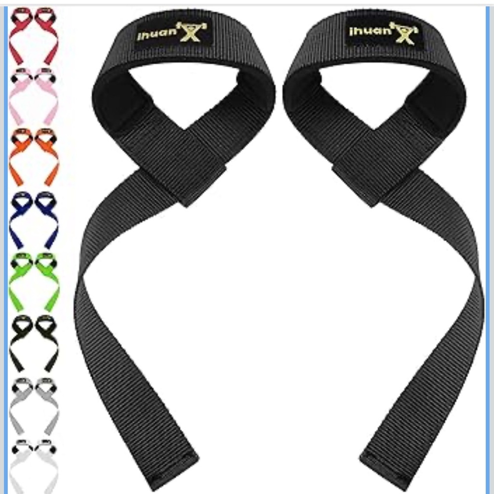 Black Lifting Straps